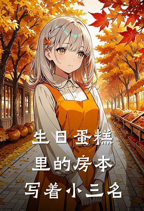 生日蛋糕里的房本，写着小三名