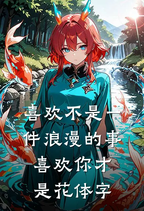 喜欢不是一件浪漫的事,喜欢你才是花体字