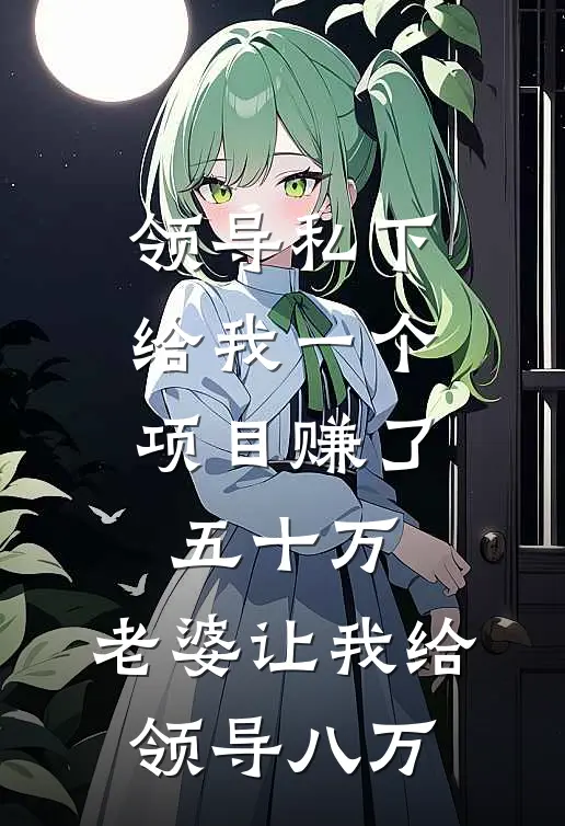 领导私下给我一个项目赚了五十万，老婆让我给领导八万